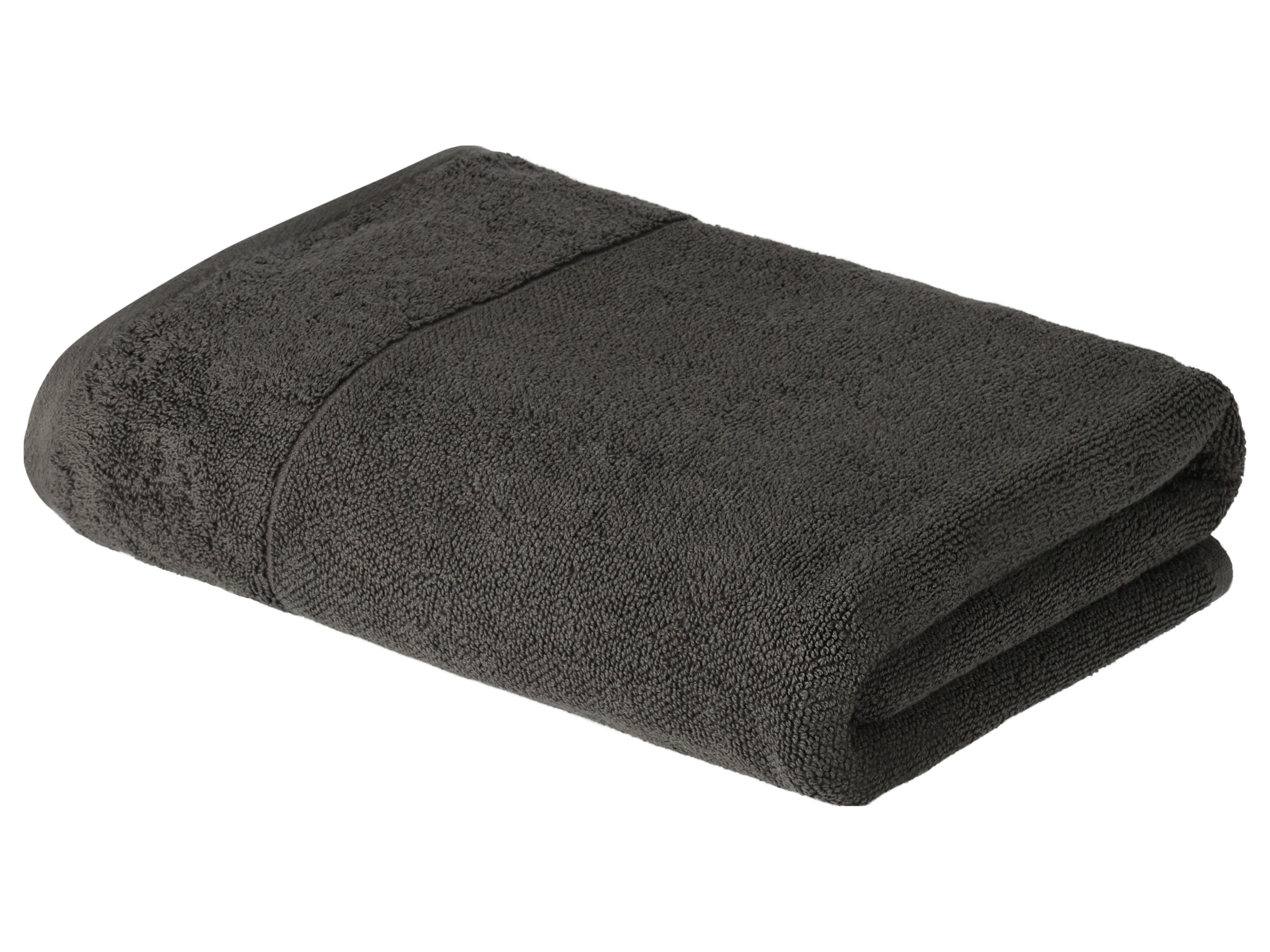 LIVARNO home Handdoek 70 x 140 cm (Donkergrijs)