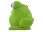 Groene kikkerfiguur, kinderdesign.