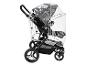 PASSO kinderwagen met transparante regenhoes