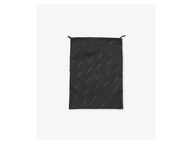 Zwarte Esmara trekkoordtas met logopatroon