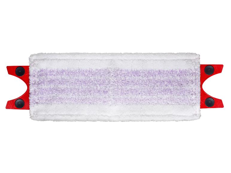 Reserve mop met paarse streep voor dweilmachine.