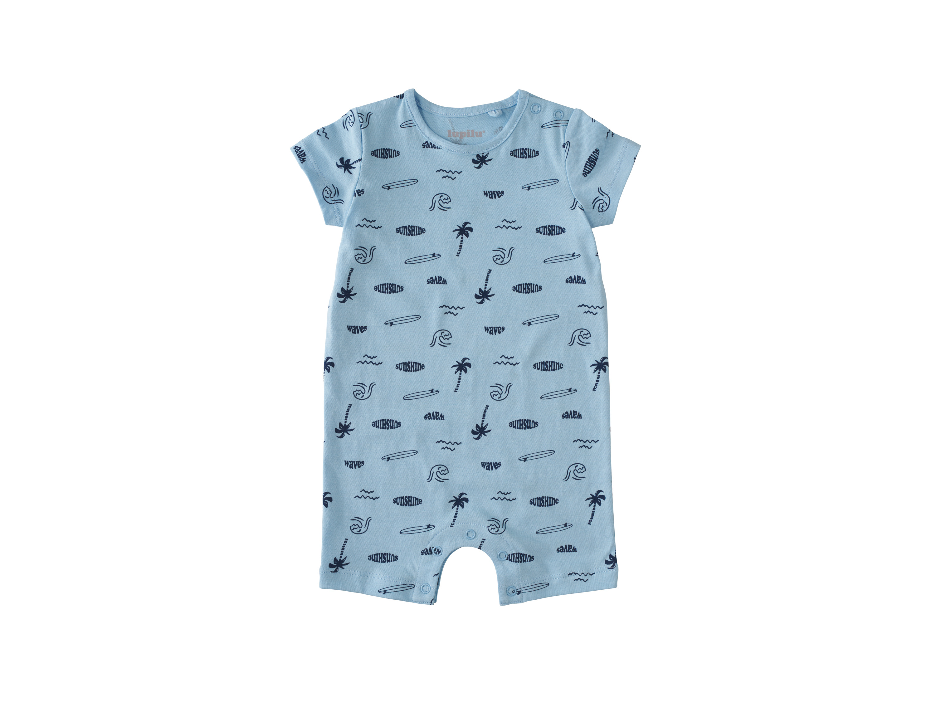 LUPILU Baby pakje met korte mouwen (Blauw, 50/56)