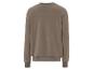 Een beige sweater met lange mouwen.