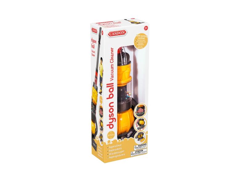 Dyson Ball stofzuiger speelgoed met zuigfunctie.