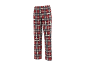 Rood geruite pyjamabroek