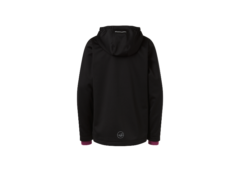 Zwarte hoodie voor meisjes.