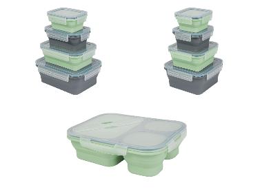 SILVERCREST® Opvouwbare vershoudbakjes of lunchbox