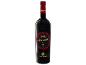 Fles rode wijn Duca di Sasseta Appassimento Puglia 2020 met zwart en rood etiket.