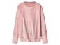 Roze sweatshirt met witte stippen