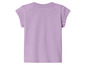 Lila t-shirt met korte mouwen