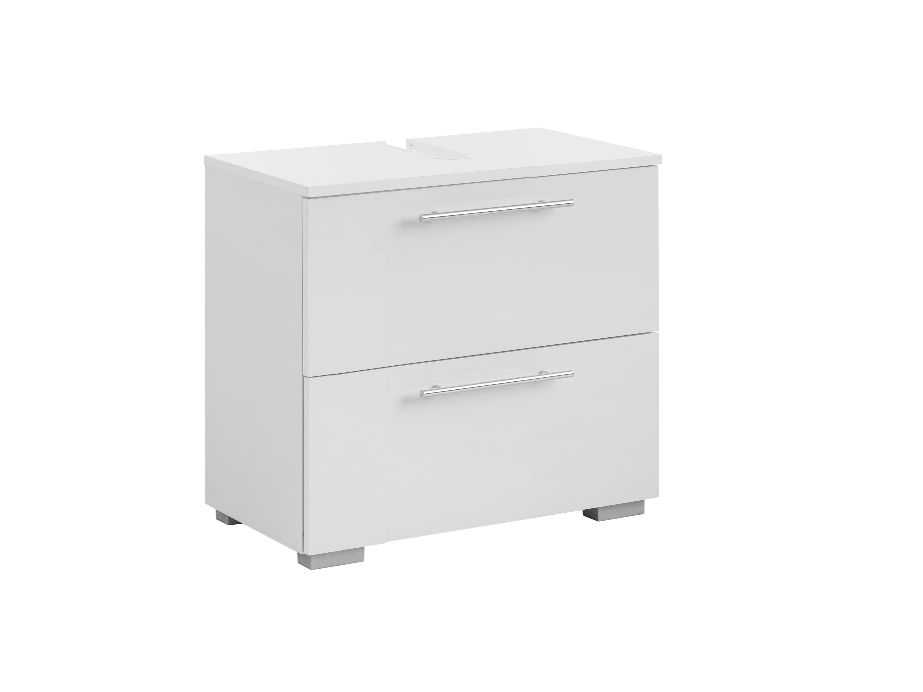 SCHILDMEYER Onderkast wastafel Carlos (Breedte 60 cm, parelwit)