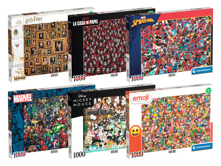 Ga naar volledige schermweergave: Clementoni Impossible puzzel 1000 stukjes - afbeelding 1