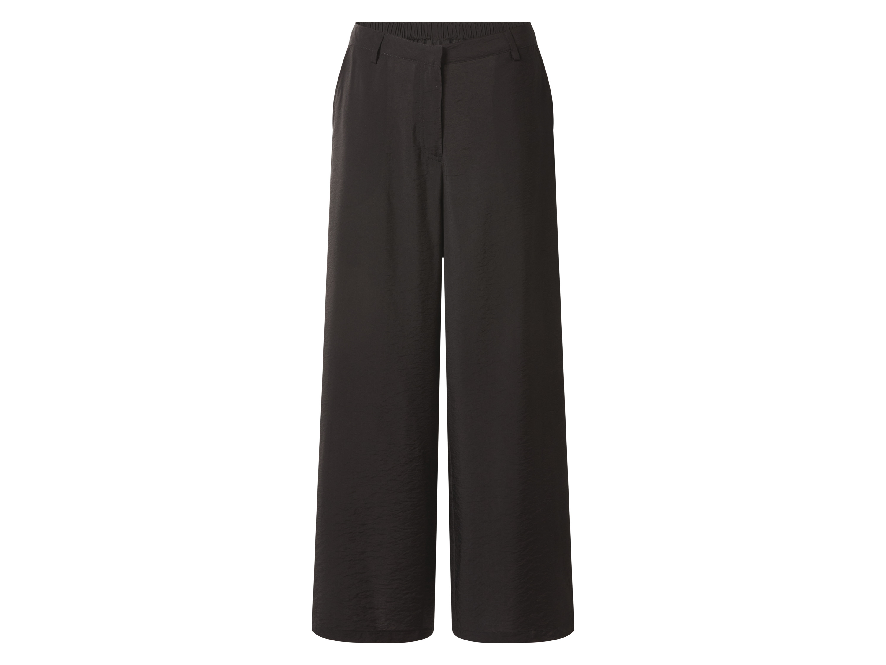 ESMARA Dames wide leg broek (Zwart, S (36/38))