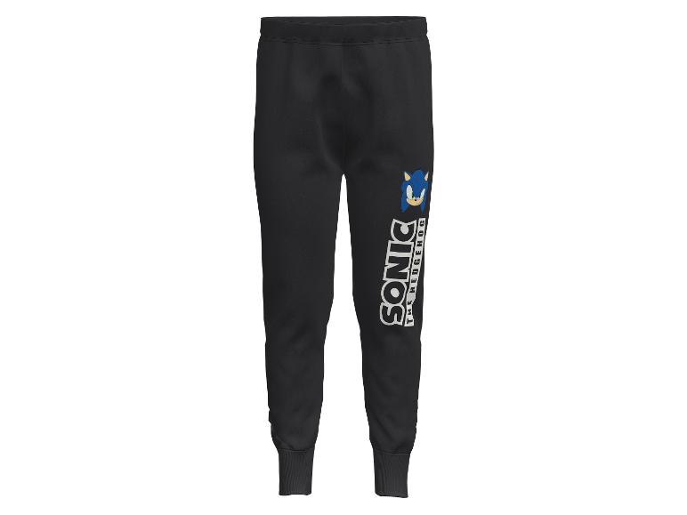 Zwarte Sonic the Hedgehog joggingbroek voor kinderen