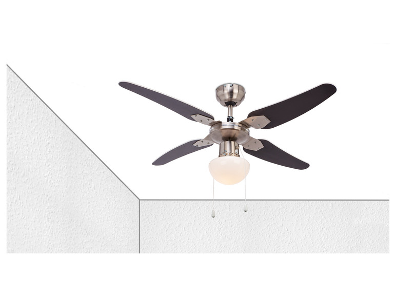 Ga naar volledige schermweergave: LIVARNO home Plafondventilator met LED-lamp - afbeelding 7