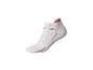 Witte sportsok met rode details