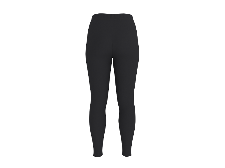 Zwarte dameslegging, vooraanzicht