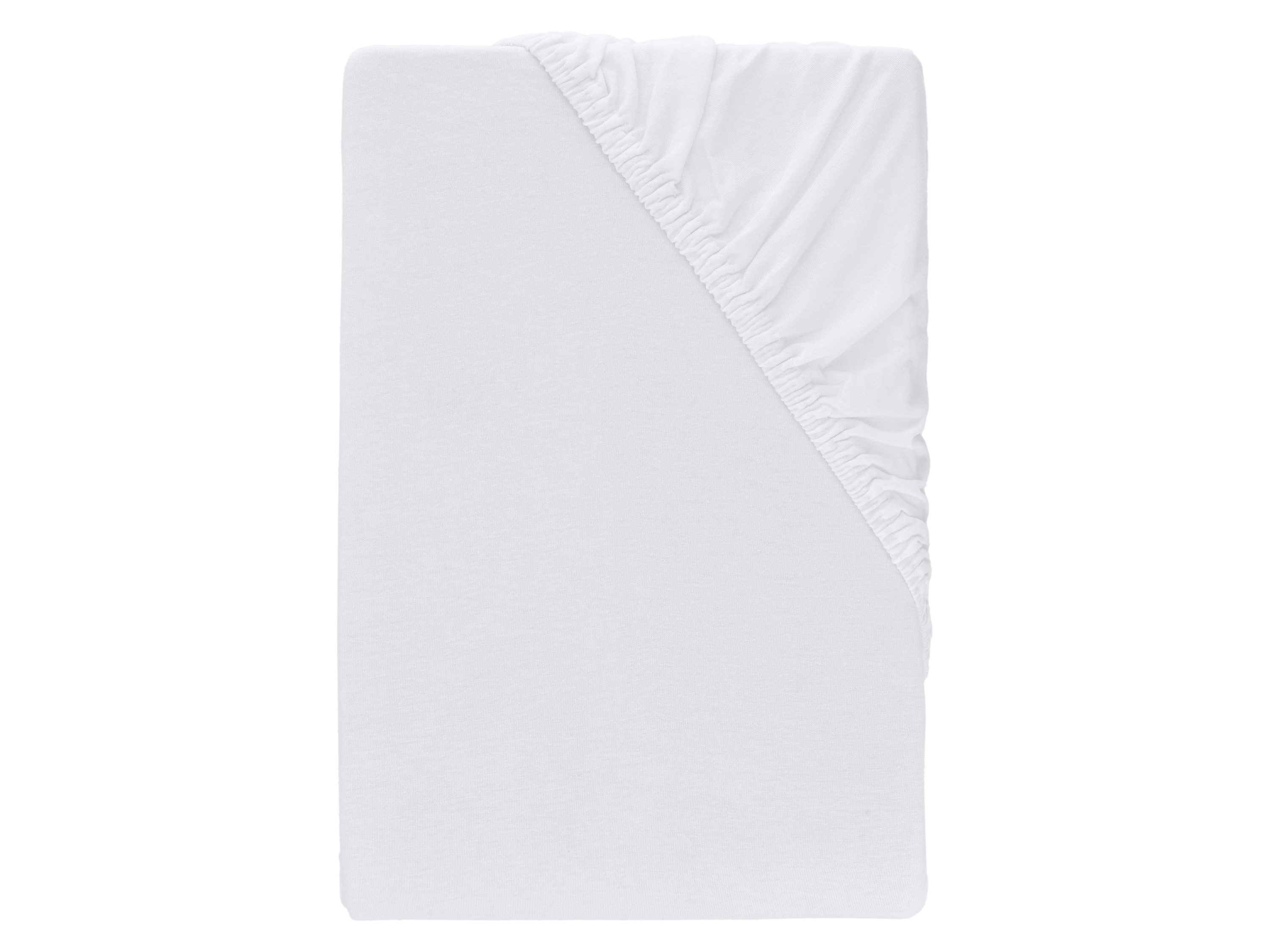LIVARNO Boxspring hoeslaken 140-160 x 200 cm (Wit)