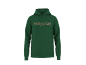 Donkergroene hoodie met 'PARKSIDE EST. 1996' op de borst