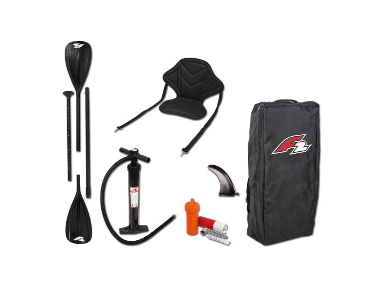 F2 set met peddels, zitting, pomp en tas.