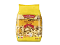 Gele zak tortellini pasta met kaasvulling, kooktijd 14-16 min, Nutri-Score C, 250g.