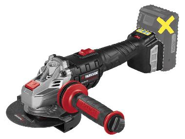 PARKSIDE PERFORMANCE® Accu-haakse slijper 20 V zonder accu en lader