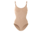 Beige naadloze body shaper.