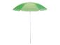 Lichtgroene parasol voor strand of tuin.