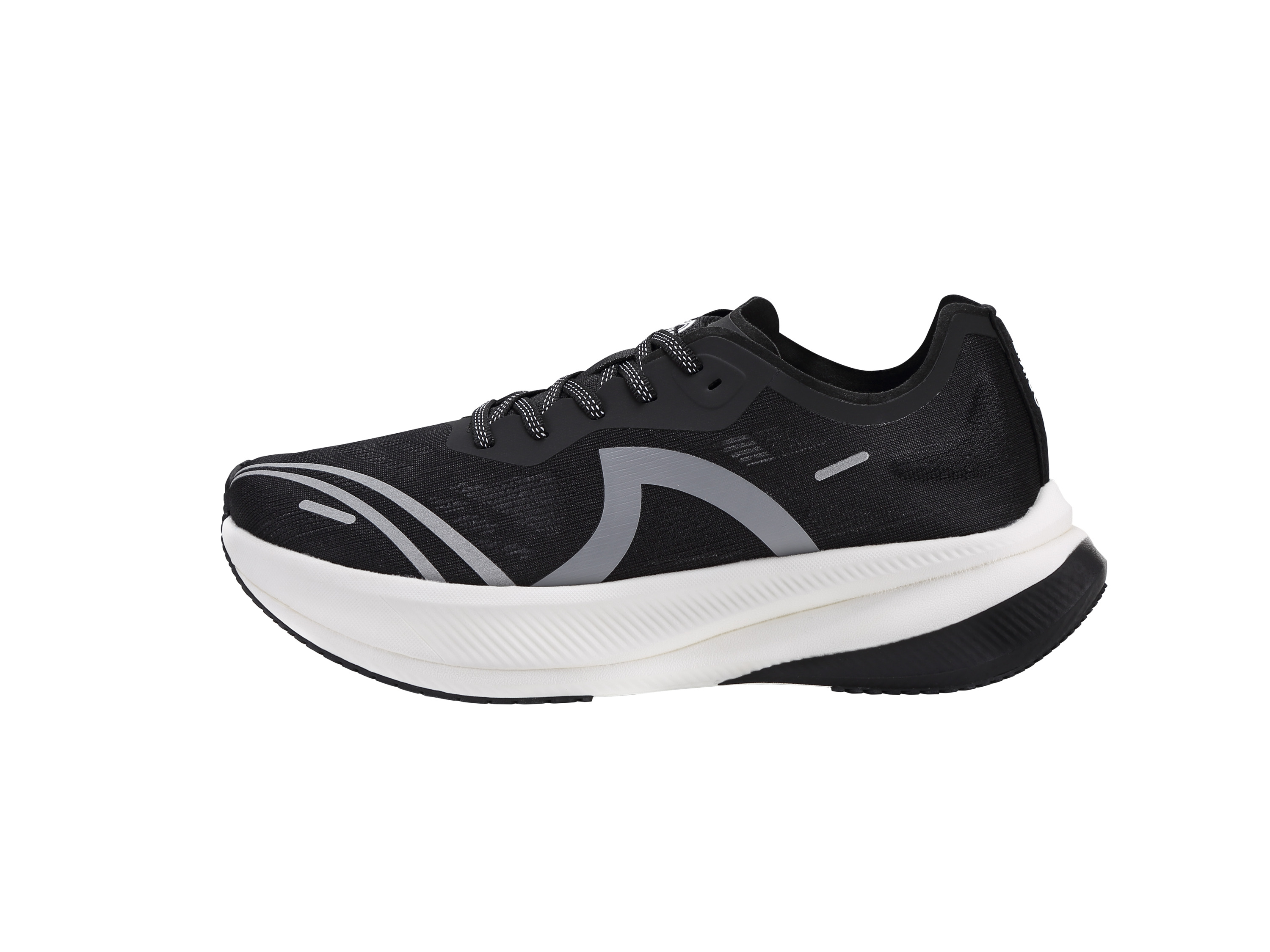 CRIVIT Heren hardloopschoenen CarbonLite 1.0 (zwart, 44)