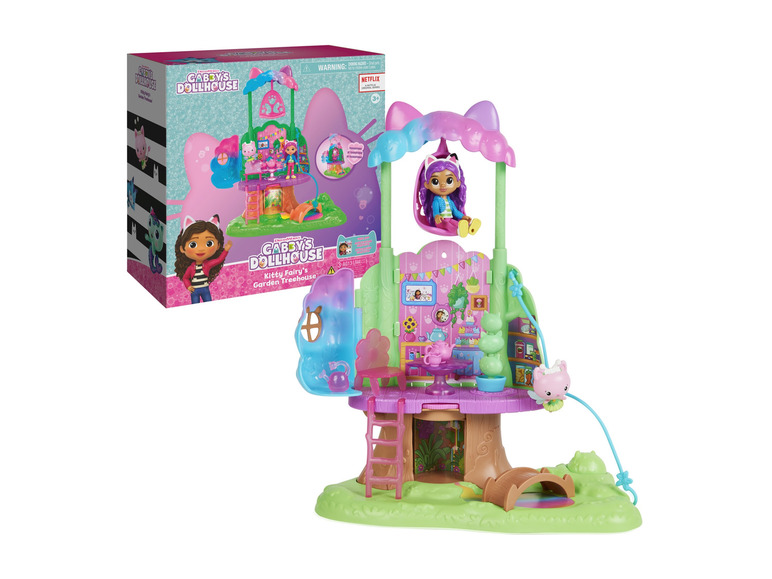 Gabby's Dollhouse speelset met boomhut.
