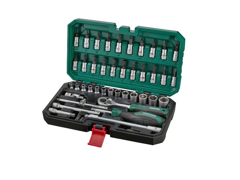 Parkside gereedschapset in een handige koffer.