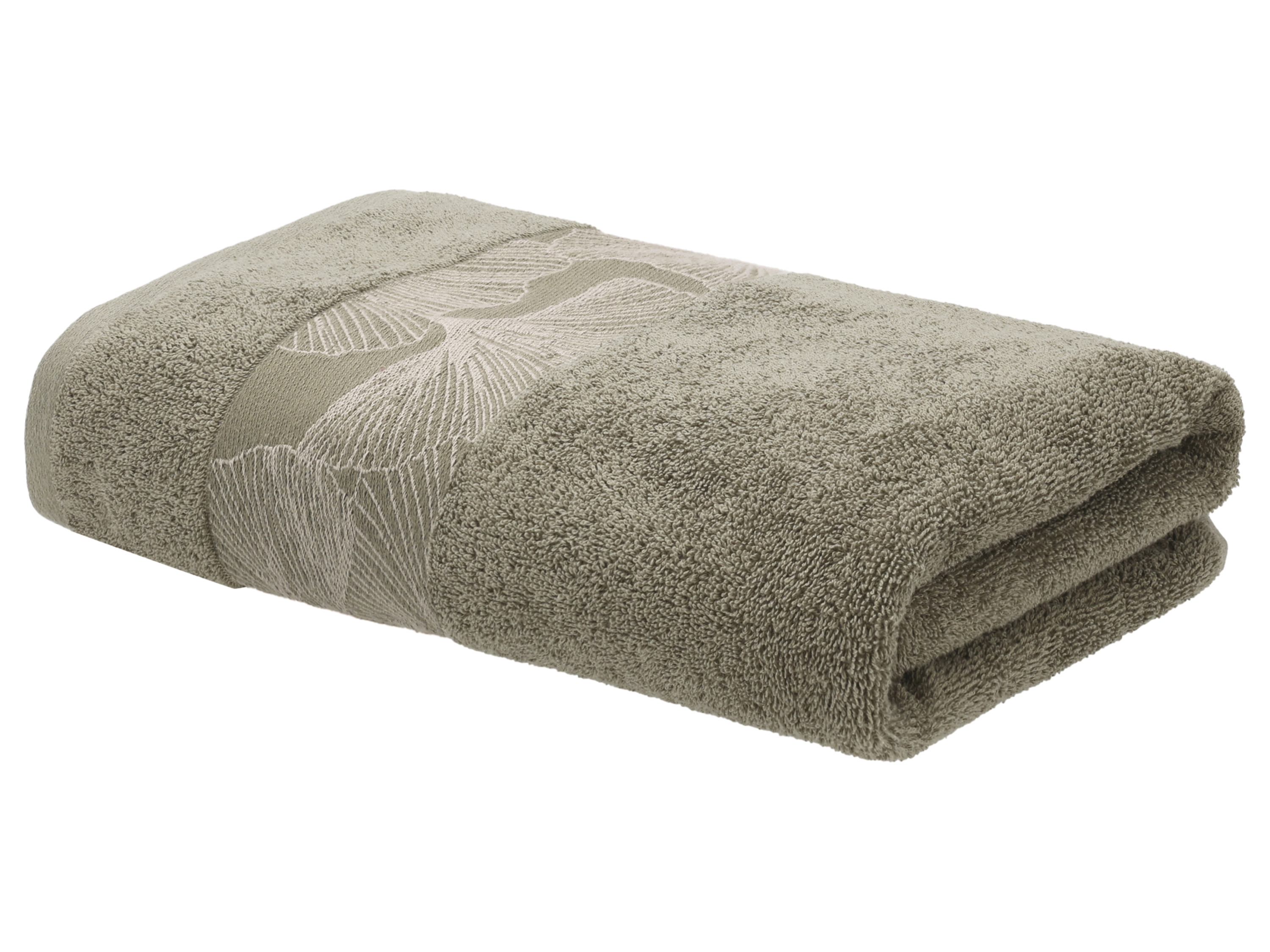 LIVARNO Handdoek, 70 x 140 cm, 500 gsm (groen)