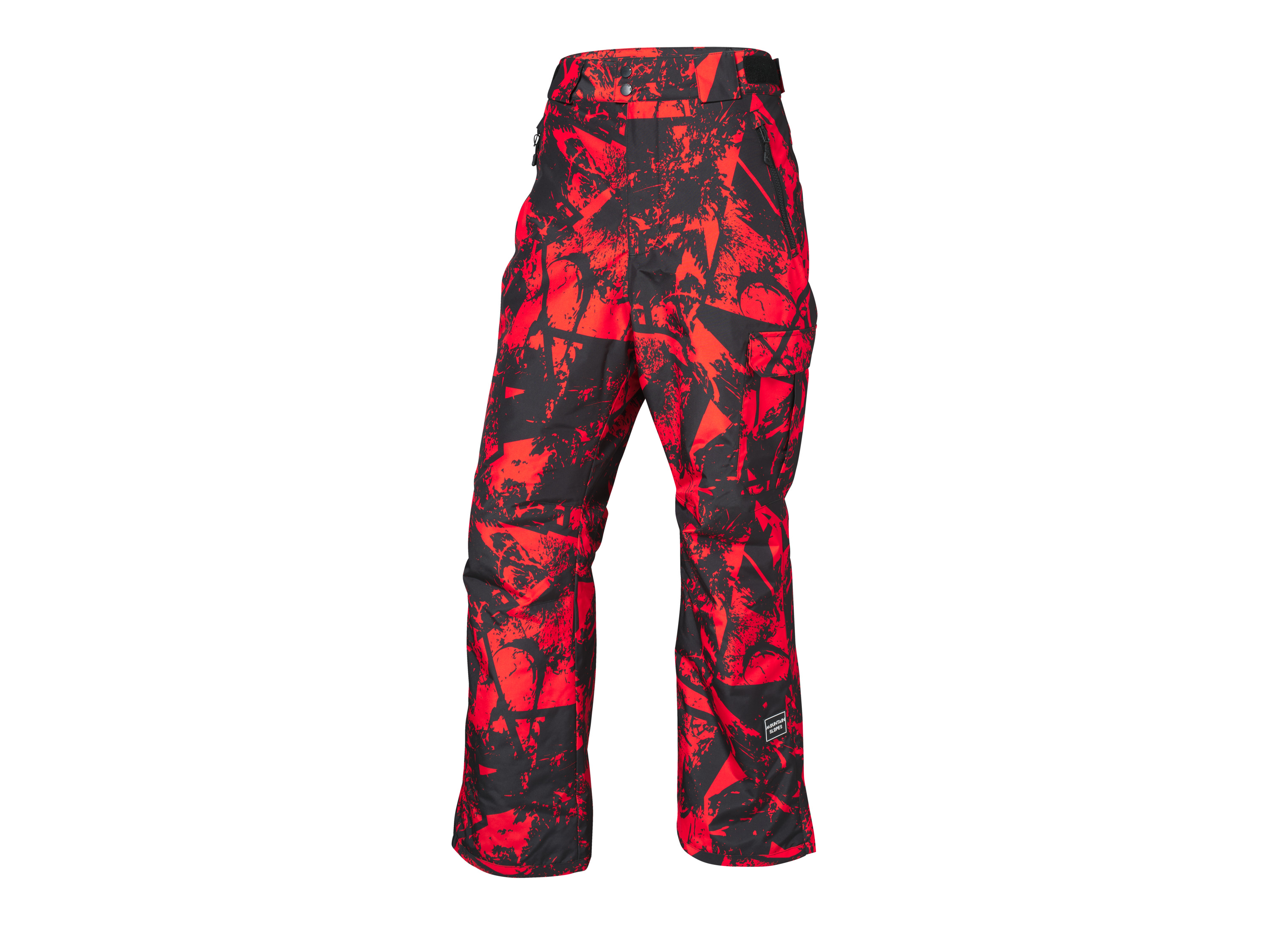CRIVIT Heren ski- en snowboardbroek Freeride (Print, 48)