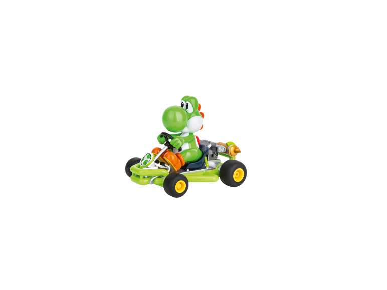 Carrera Mario Kart speelgoedkart met Yoshi-figuur