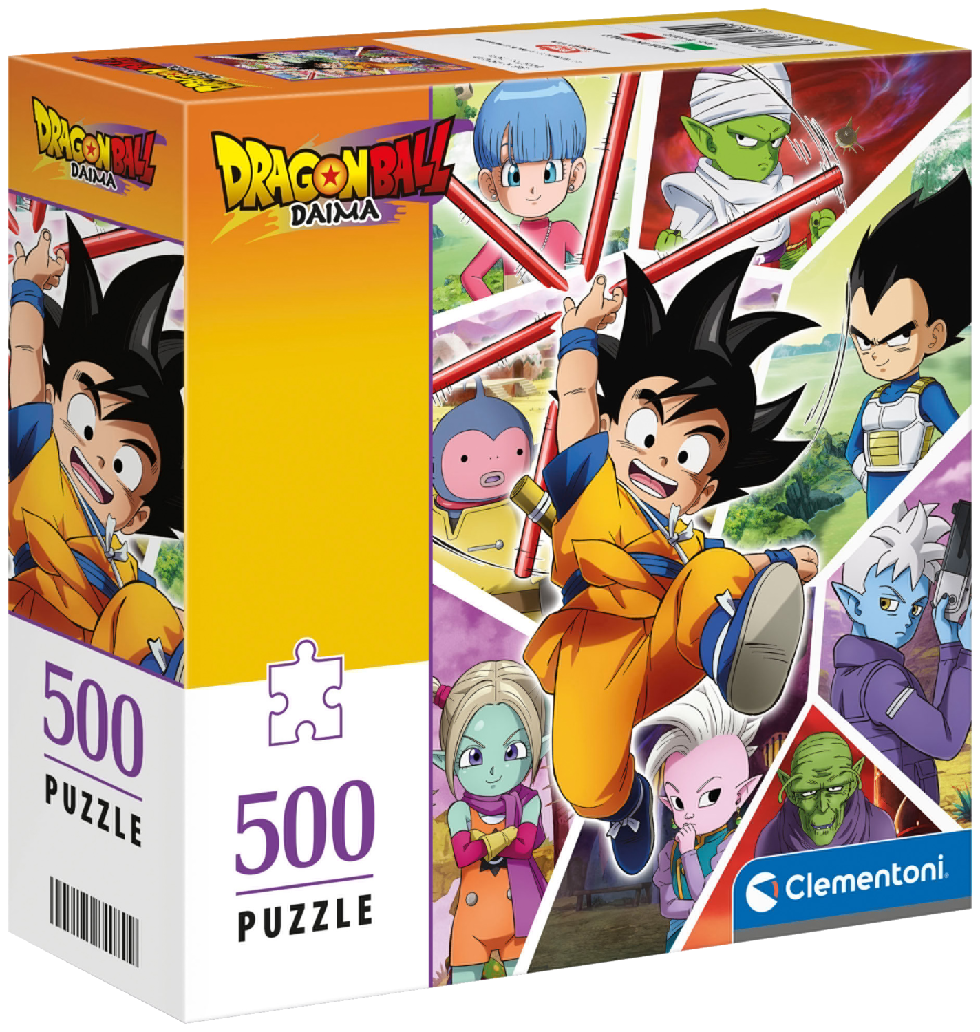 CLEMENTONI Puzzelset Dragon Ball of One Piece (Dragonball - Aanval)