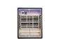 Infraroodsauna met houten interieur, glazen deur en blauwe LED-verlichting
