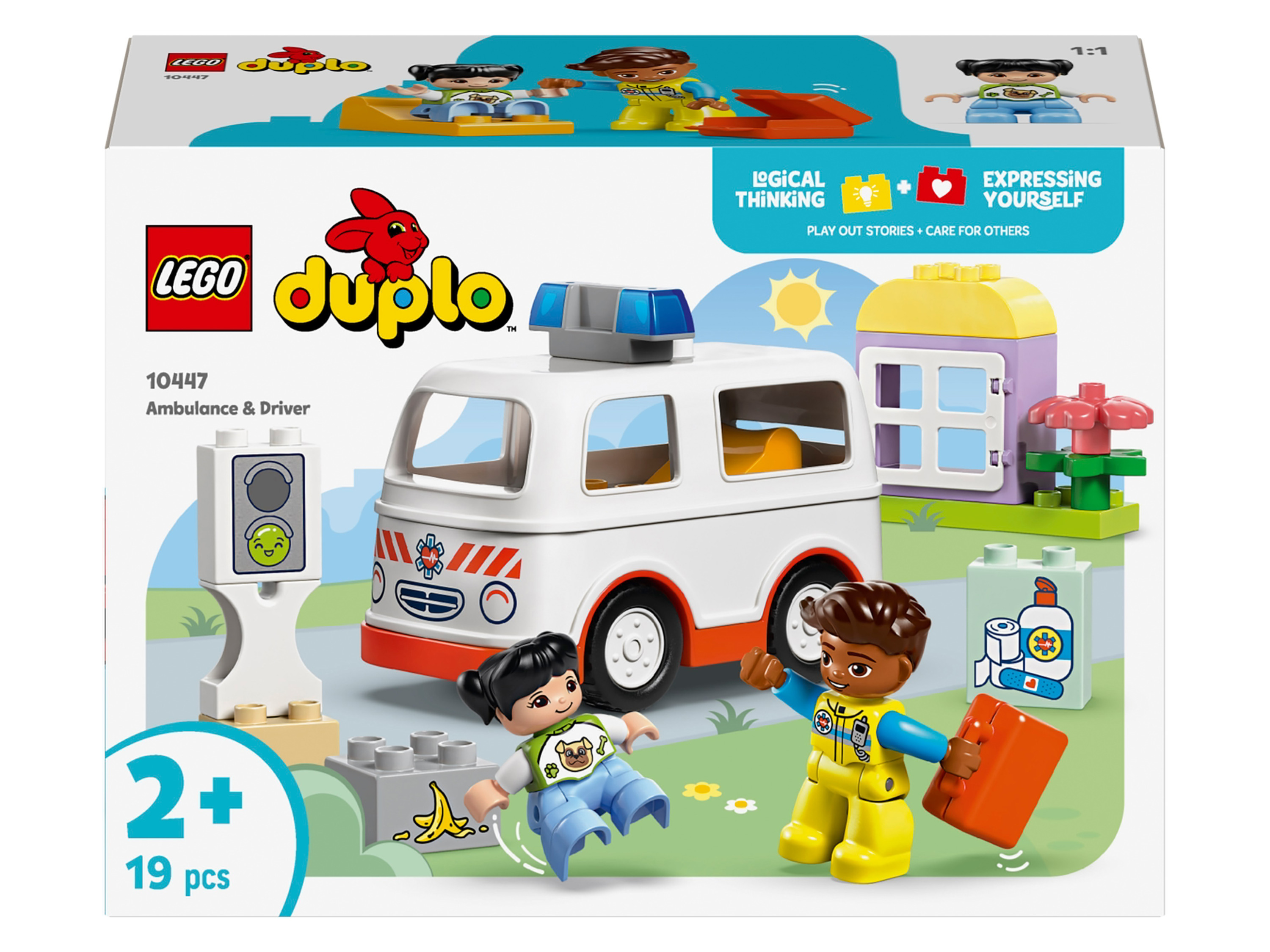 LEGO DUPLO 10447 Ambulance met chauffeur