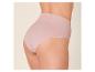 Dames slip met hoge taille in huidskleur, zijaanzicht.