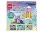 LEGO Gabby's Dollhouse set met figuren, accessoires en diverse speelgebieden.