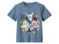 Een blauw Paw Patrol t-shirt voor kinderen.
