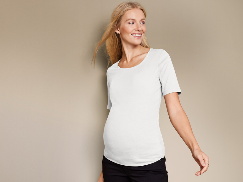 Ga naar volledige schermweergave: esmara® 2 dames zwangerschapsshirts - afbeelding 6