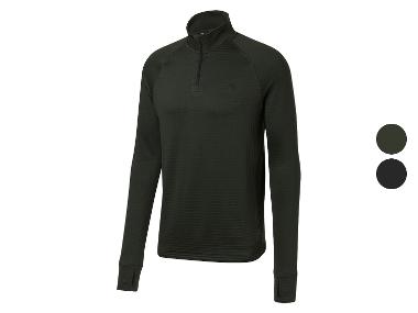 CRIVIT Heren sportshirt met fleecevoering