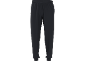 Zwarte heren joggingbroek met trekkoord en geribbelde manchetten.