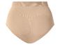 Beige corrigerende damesonderbroek met push-up effect.