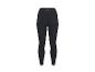 Zwarte sportlegging met hoge taille en een klein logo op de tailleband.