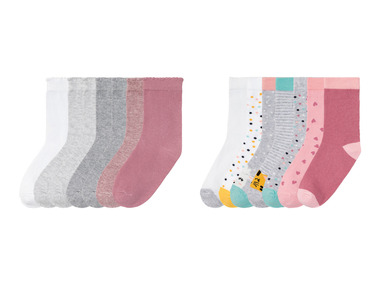 lupilu® Peuters meisjes sokken met katoen, 7 paar