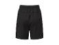 Zwarte sport shorts, achterkant.