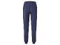 Donkerblauwe joggingbroek met Adidas logo.