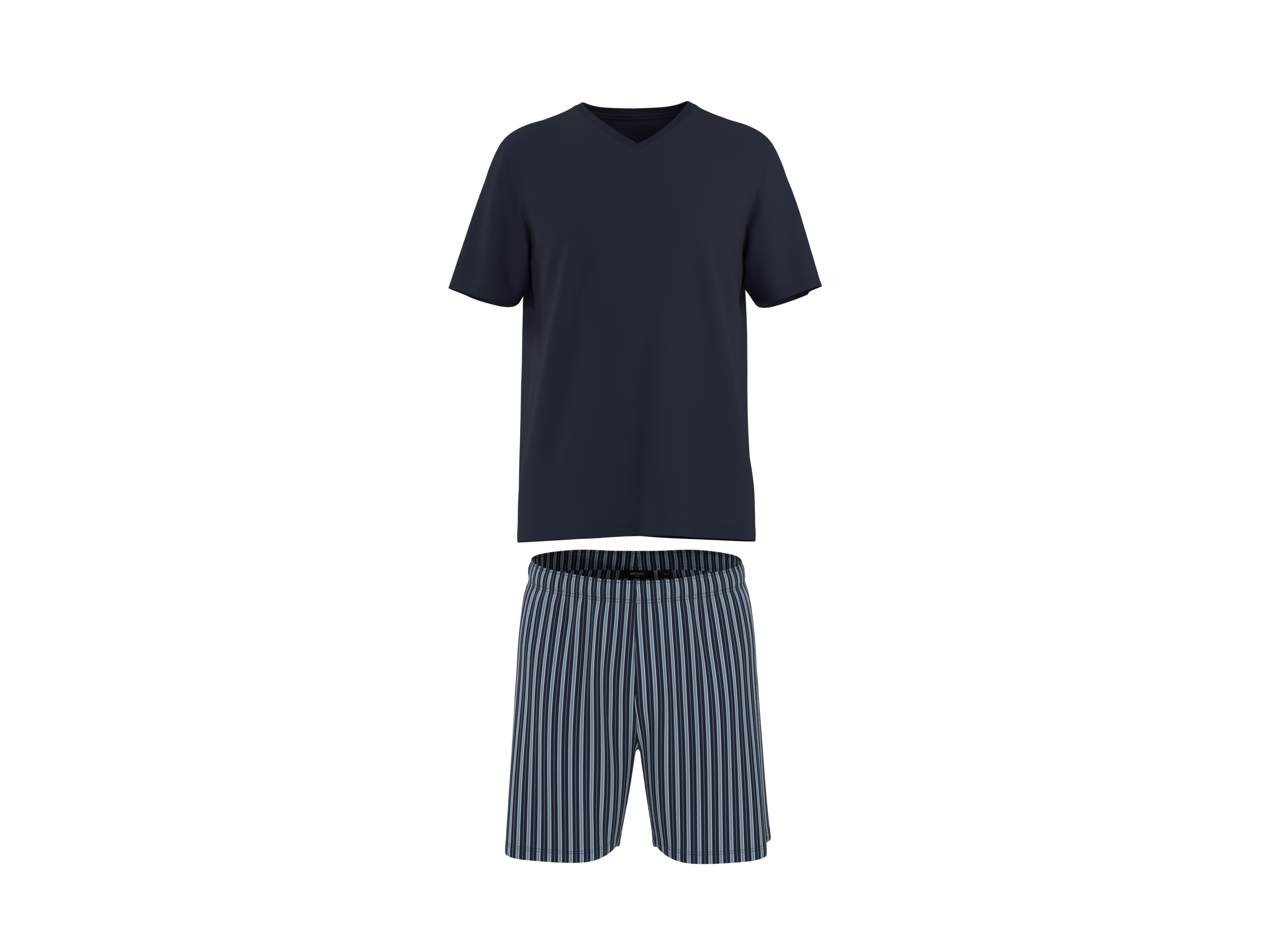 ESMARA MEN Heren shortama (Marineblauw, XXL)