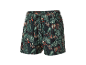 Herenshorts met tropisch motief.